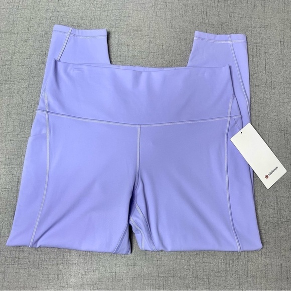 Lululemon Align High Rise Pant with Pockets Purple Lilac Smoke 14 Nwt - Picture 8 of 12